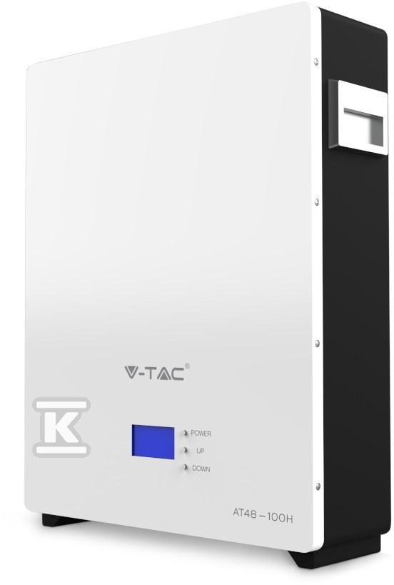 Magazyn Bank Energii V-TAC Powerbank AT48-100H 5kWh 100Ah/51,2V 5120Wh LiFePO4 VT-5139 5 Lat Gwarancji 114483